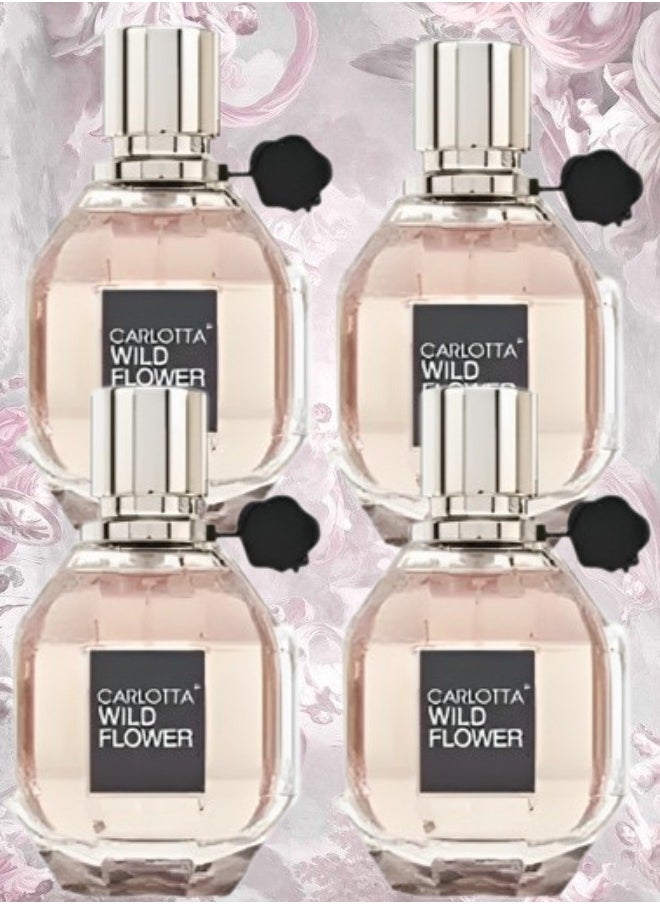 VIKTOR & ROLF 4 Pieces Viktor Rolf FlowerBomb EDP 100ML  - Image 1