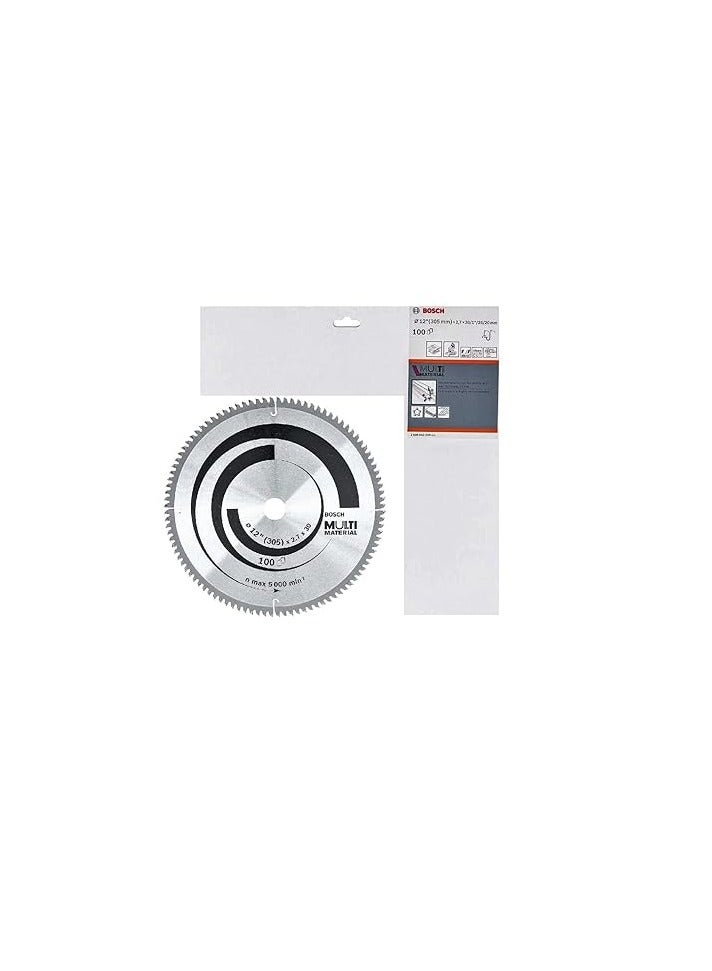 Bosch Multi-Purpose Circular Saw Blade – 12" (305mm), 100 Teeth – Model 2608642209 - Image 1