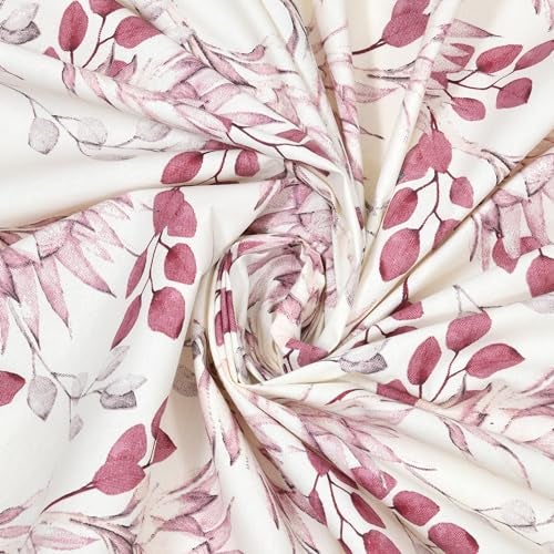 Bella Casa Double Bedsheet Set Cotton King Size With 2 Pillow Covers Floral Design Pink Colour - Stella Collection, 180 Tc - Image 5