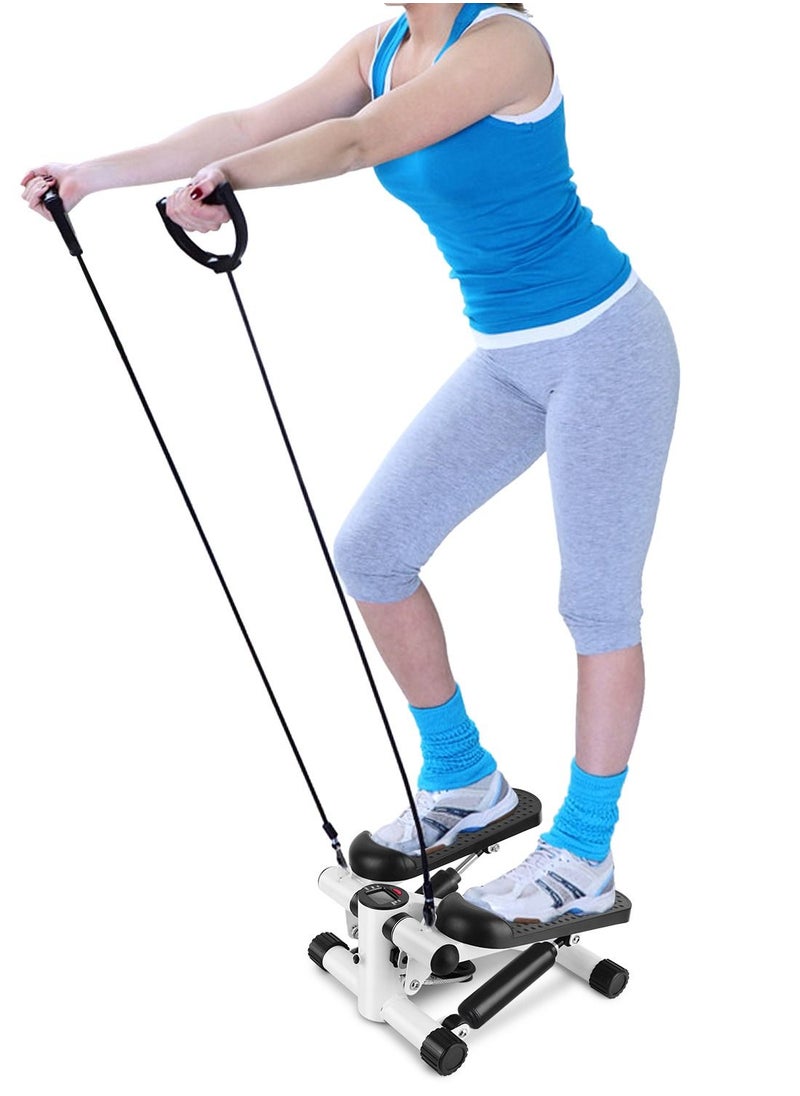 DubaiGallery Mini Fitness Twist Stepper Electronic Exercise Home Exercise Fitness Equipment For Home Gym With Resistance Bands  - Image 4