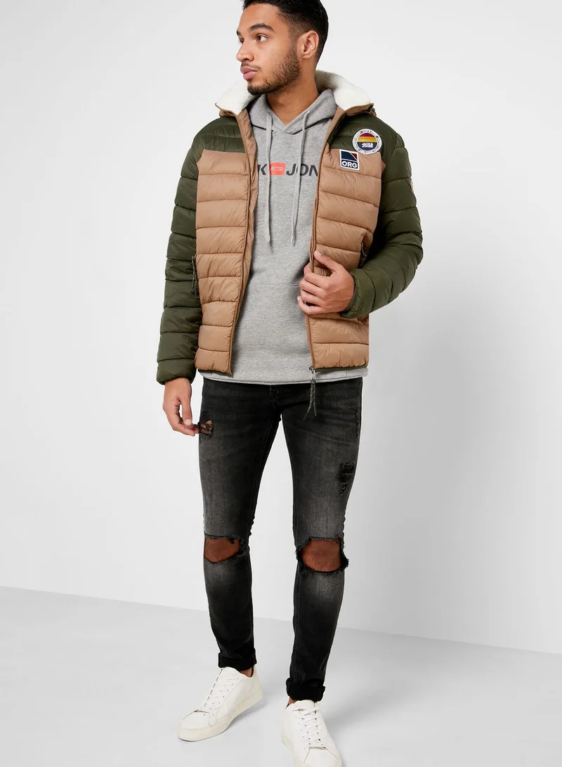 JACK & JONES Josh Color Block Jacket