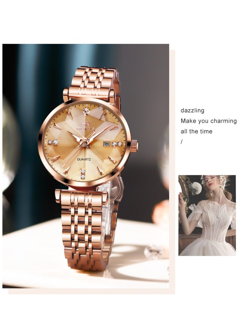 أوليفز النسائية ساعات كوارتز ضد الماء - Image 4