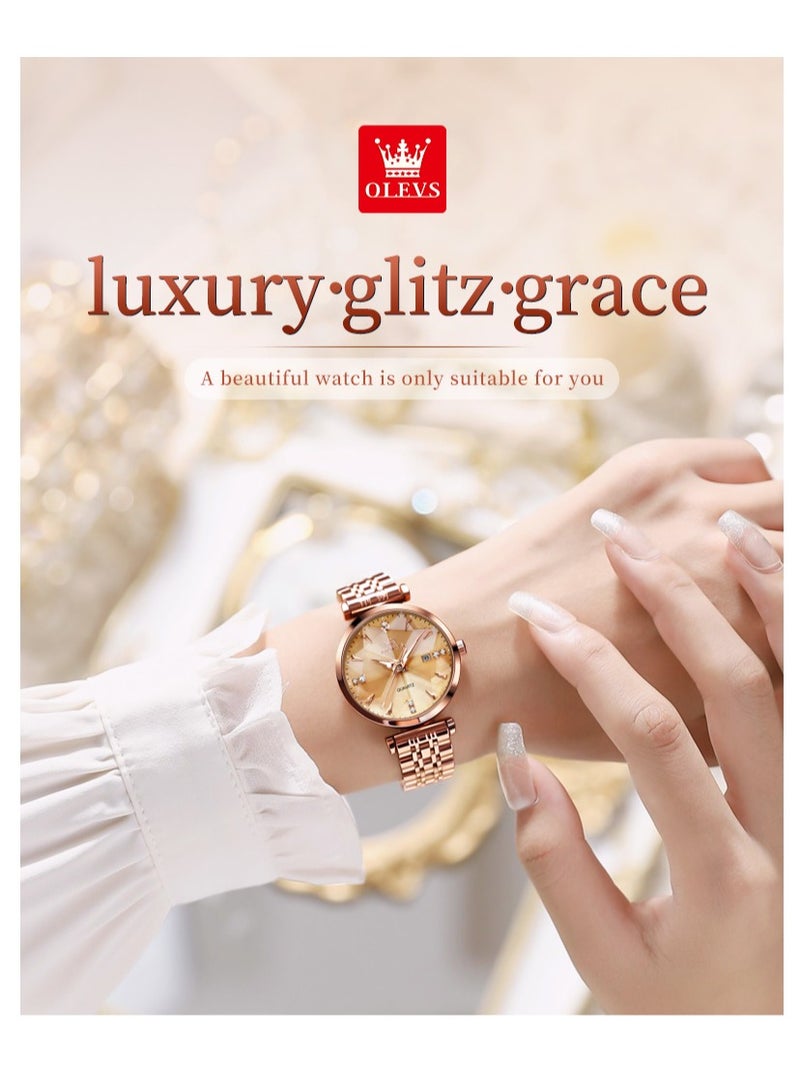 أوليفز النسائية ساعات كوارتز ضد الماء - Image 2