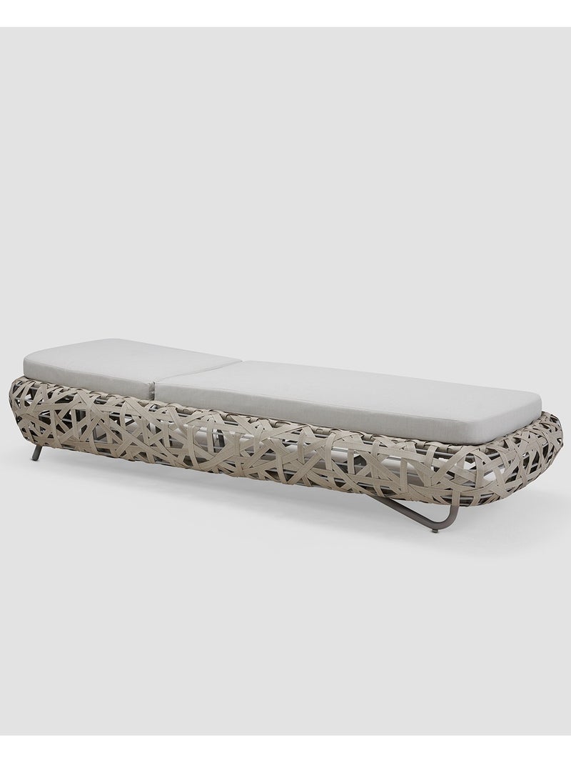 AL HUZAIFA FURNITURE Curl Outdoor Chaise Lounge  - Image 2