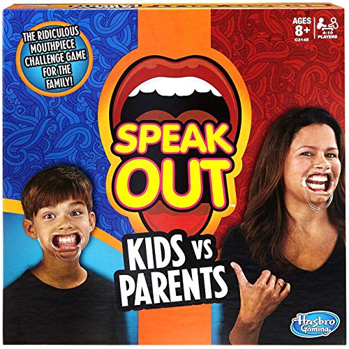 Speak Out Hasbro Gaming Hasbro Speak Out Kids Vs Parents Game - Image 1