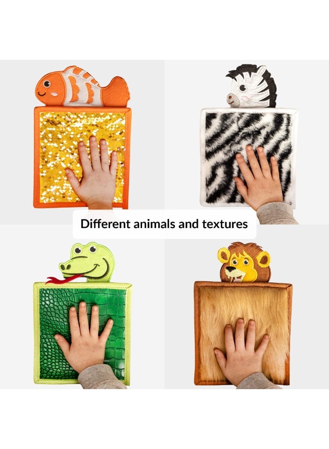 Sensory Mini Mats for Kids,6 PCS Assorted Textured Play Mat, Sensory Tiles, Educational Tactile Sensory Toys for Activity, Sensory Wall Panel, Sensory Room Equipment - Image 2