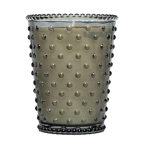 Simpatico No. 17 Fern Hobnail Candle, Crisp Mayapple with Fresh Moss & White Cedar, Pressed Hobnail Glass Jar, 100-Hour Burn Time, Scented Candles for Home, 16 oz - Image 1