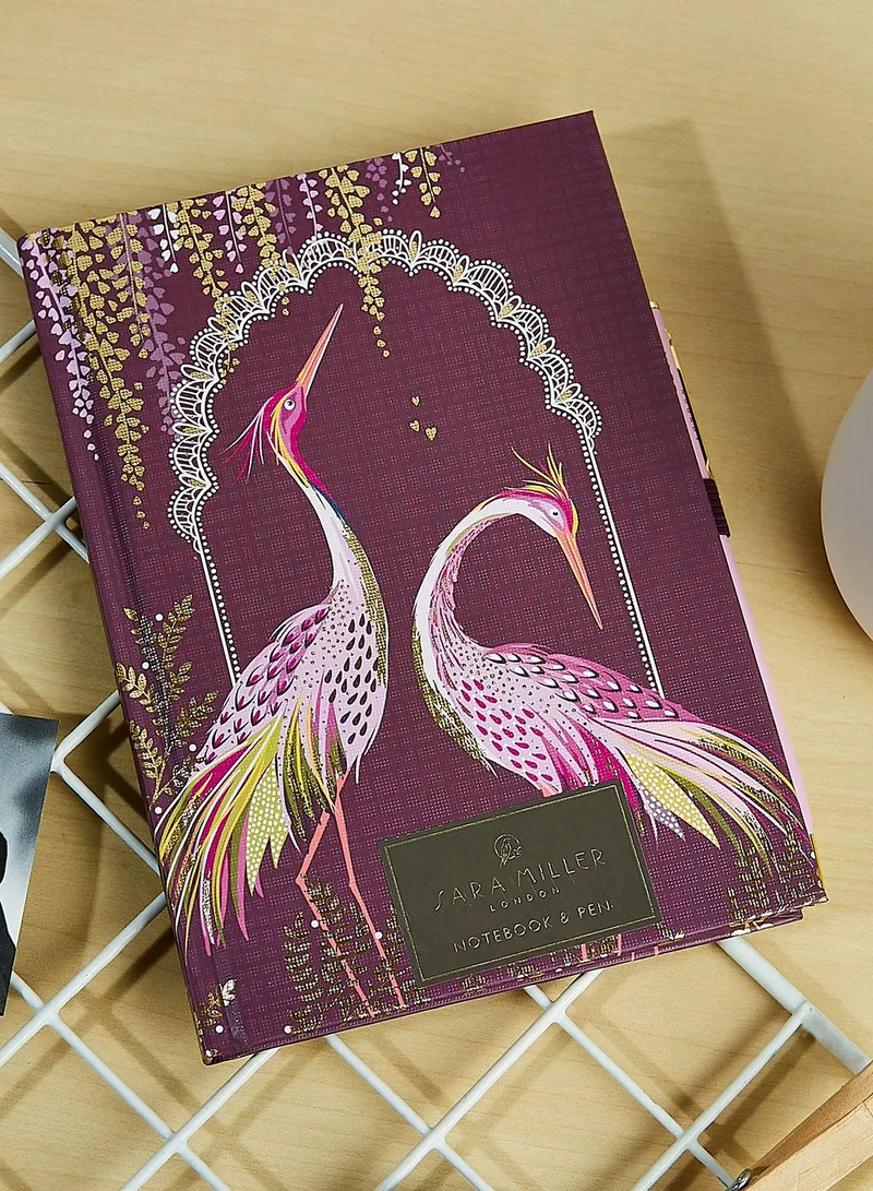 Sara Miller Haveli Garden B6 Notebook & Pen