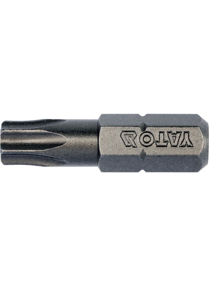 Yato YATO Screwdriver Bits 1/4"x25mm Torx T30 10pcs/Box YT-78146 