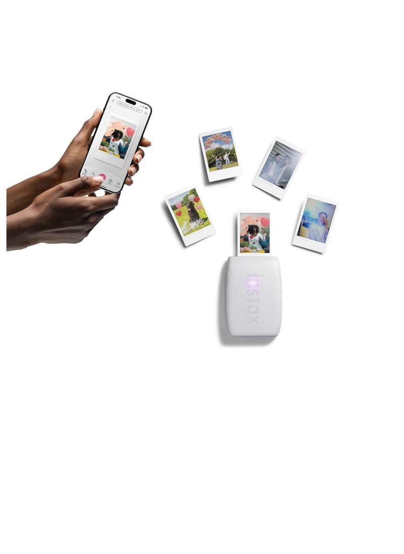 FUJIFILM Fujifilm Instax Mini Link 3 Printer With Mini 20 Sheet (Clay White)  - Image 3