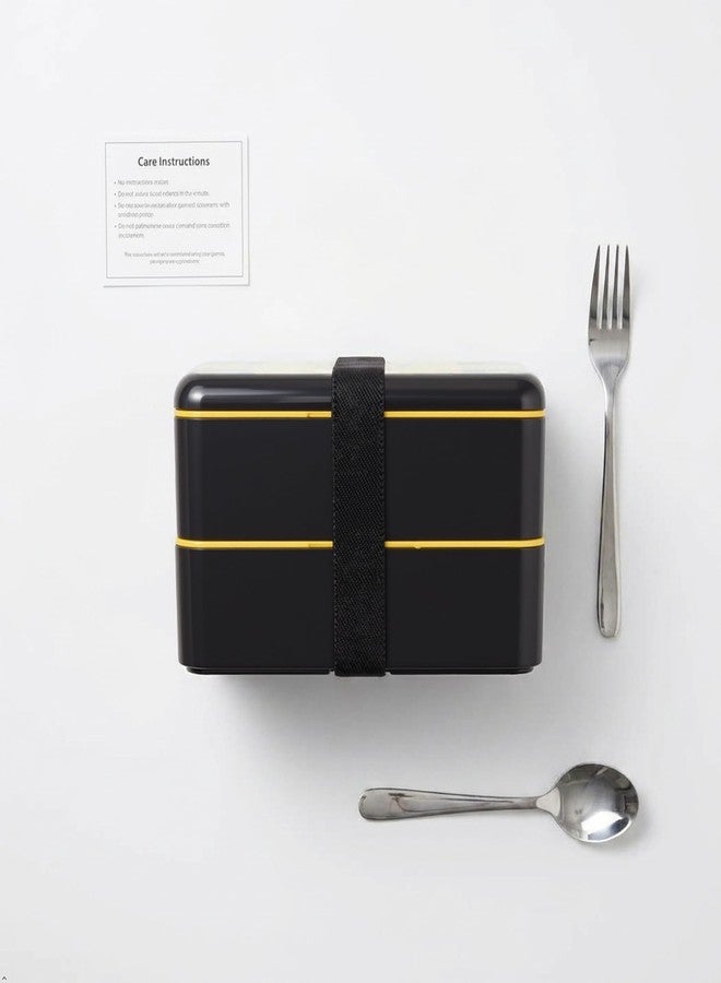 MINISO Harry Potter Bento Box 1000mL (Hufflepuff) – Durable Food Storage Lunch Box for School, Office & Travel - Image 5