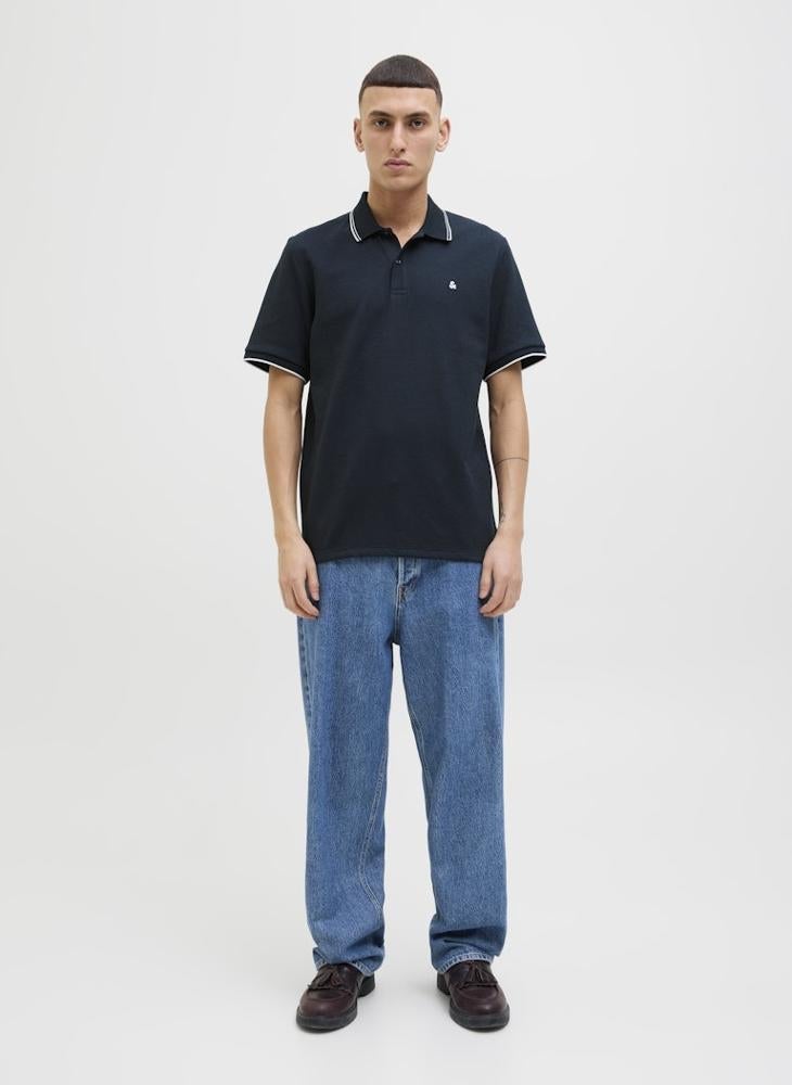 JACK & JONES Slogan Regular Fit Polo - Image 5