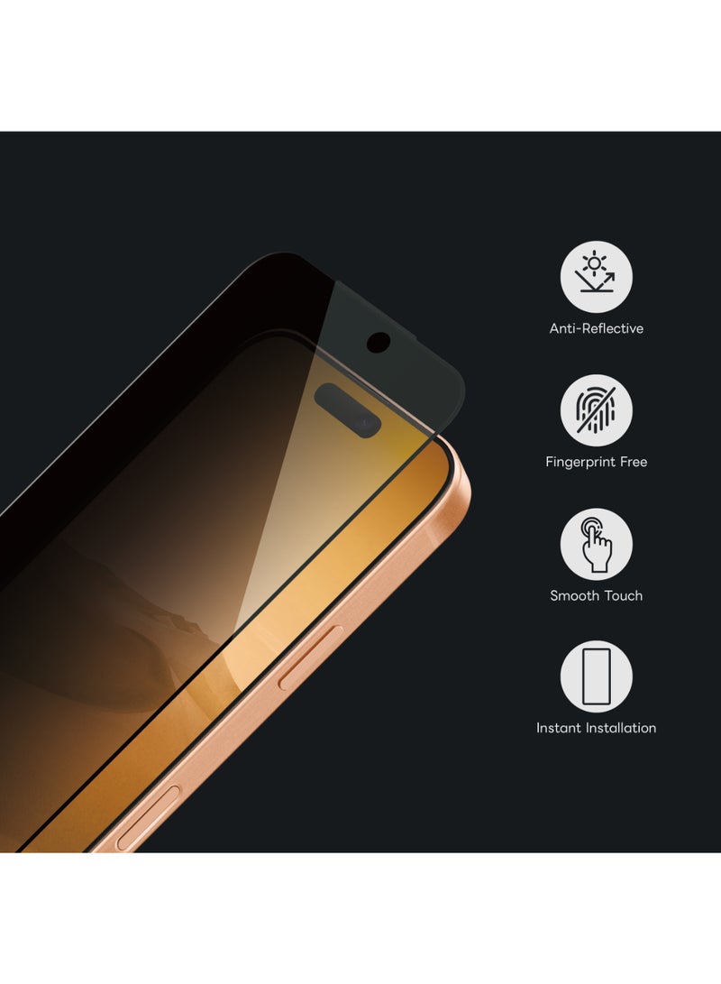 ارمور برو حماية شاشة خصوصية، iPhone 17 Pro Max، حماية خصوصية، مضاد للانعكاس - Image 3