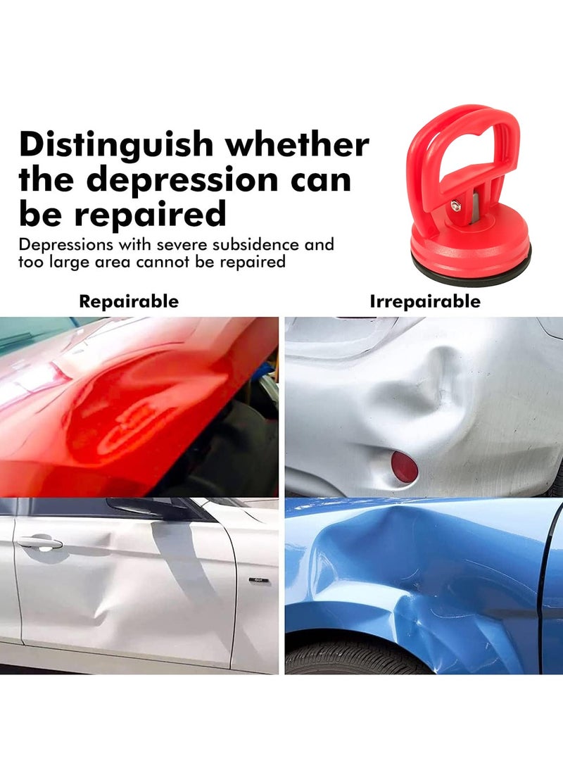 موب رافع كأس شفط زجاجي 2 بوصة زجاج يحمل مقبض واحد دنت بولير مقبض رافع فراغ زجاج/بلاط/فولاذ 1 قطعة - أحمر - Image 5