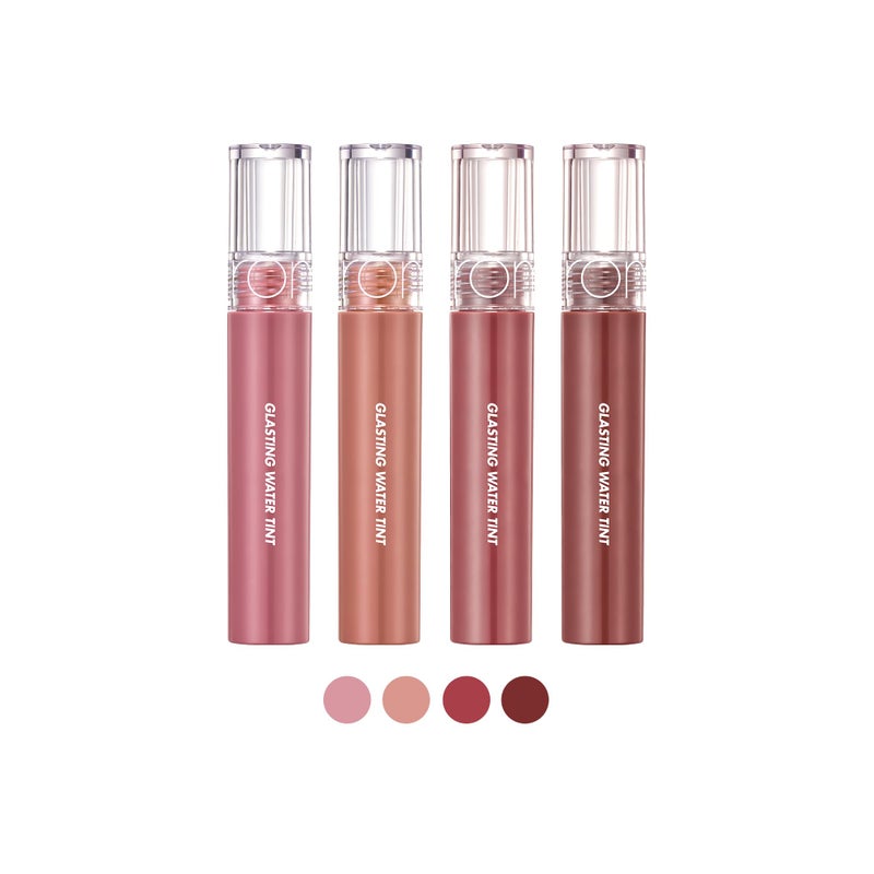 rom&nd GLASTING WATER TINT 14 Mauve Moon | Long-Lasting Glossy Lip Stain | Hydrating & Non-Sticky Liquid Lipstick for Cool Tones - Image 3