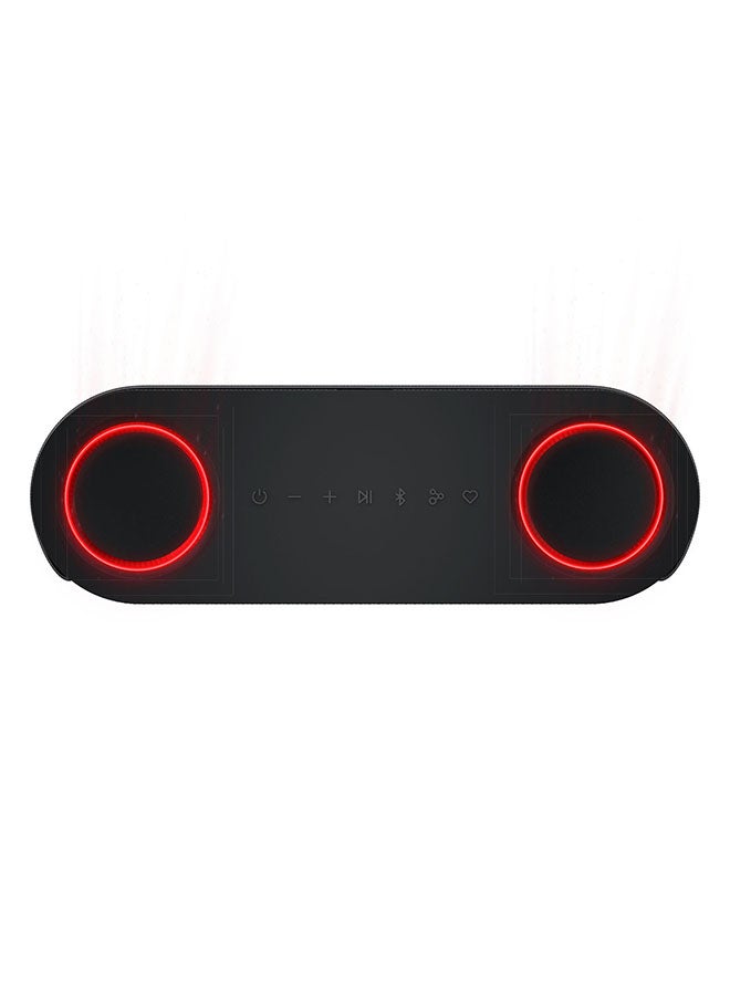 LG xboom Bounce | Bluetooth Speaker | xboom Signature Sound by will.i.am with Dual Passive Radiators BOUNCE Black - Image 3