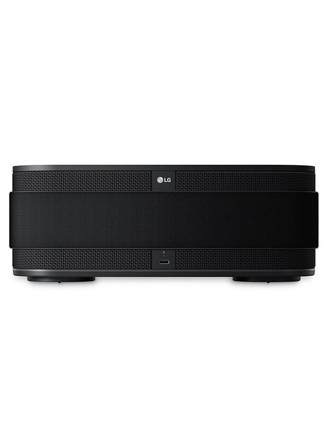LG xboom Bounce | Bluetooth Speaker | xboom Signature Sound by will.i.am with Dual Passive Radiators BOUNCE Black - Image 4