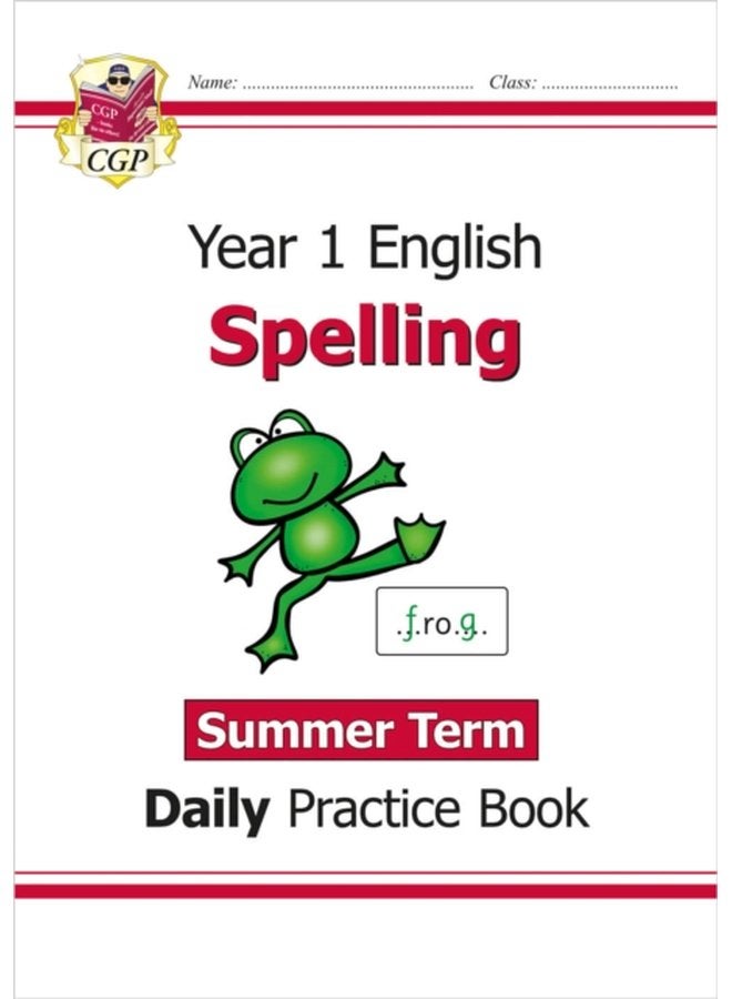 KS1 Spelling Year 1 Daily Practice Book Summer Term - Paperback