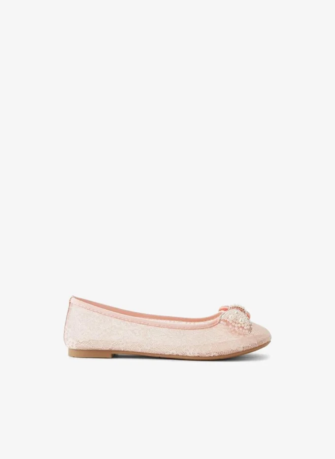 Flora Bella By Shoexpress Girls Slip On Ballerina Ramadan Collection