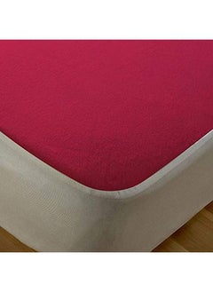 Princess Mattress protector color Wine red size 120cm x 200cm 