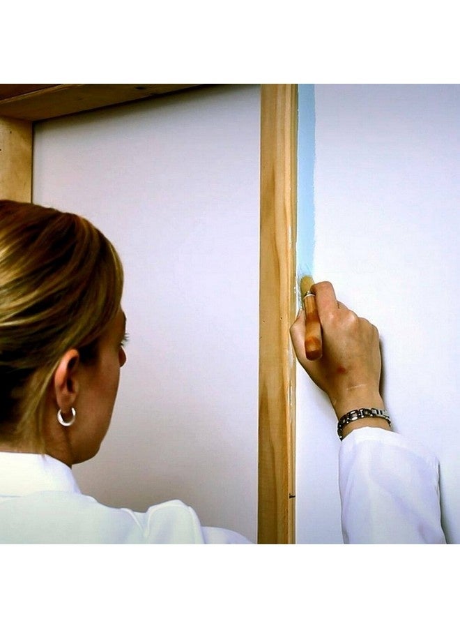 Wooster Silvertip Smoothest Finish Soft Angle Paint Brush Beige and Silver 1.5 Inch 0052210014 - Image 2