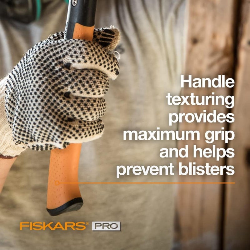 Fiskars Pro IsoCore 20 oz General Use Hammer 155 with Rip Claw ShockAbsorbing Grip and Magnetic Nail Starter Home Improvement DIY and Carpenter Tools - Image 4