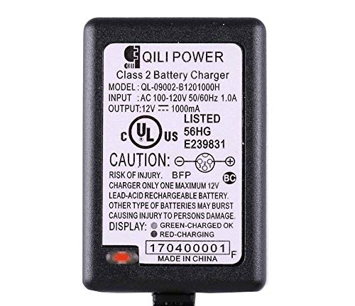 Precision Auto Products 12V Battery Charger for Razor E90-12V 1A Replacement Charger for Razor, PowerRider 360, Jr. Electric Wagon, Boreem Tankman, Mambo Liberty 312, Xcooter Tornado XC505GT2, Minimoto Submersible Cruiser - Image 2