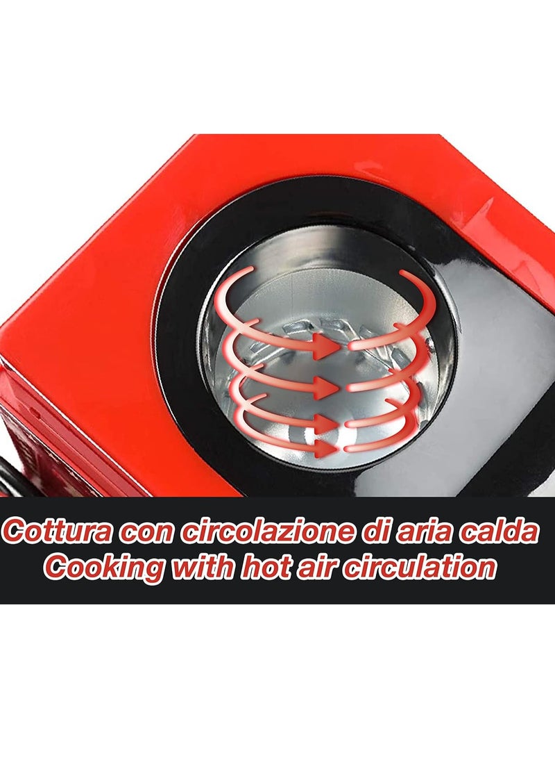 TIGER BT.651Y Popcorn Maker – 1200W, Oil-Free, Hot Air Circulation, Made with Acrylonitrile Butadiene Styrene - Image 4