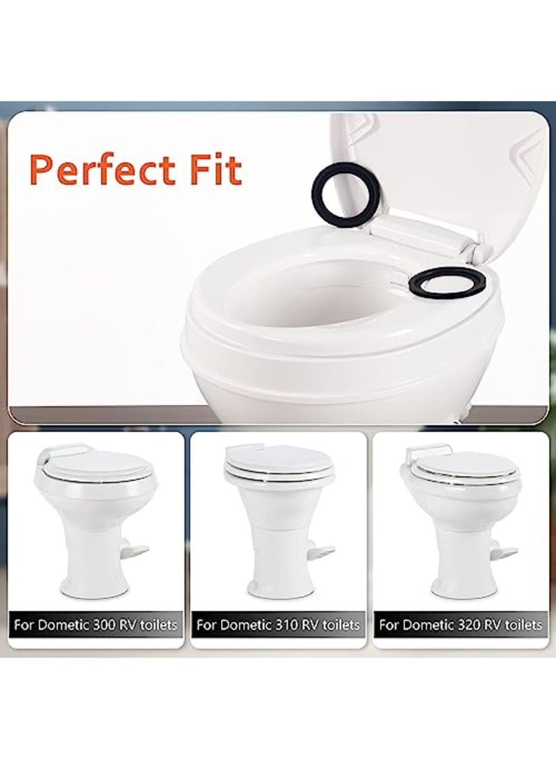 سيوسي RV Toilet Flush Ball Seal Replacement RV Accessories Flush Ball Gaskets for Dometic 300/310/320, Perfect Replacing Solve The Toilet Leakage Problem, Part Number 385311658 (2 Pack) - Image 5