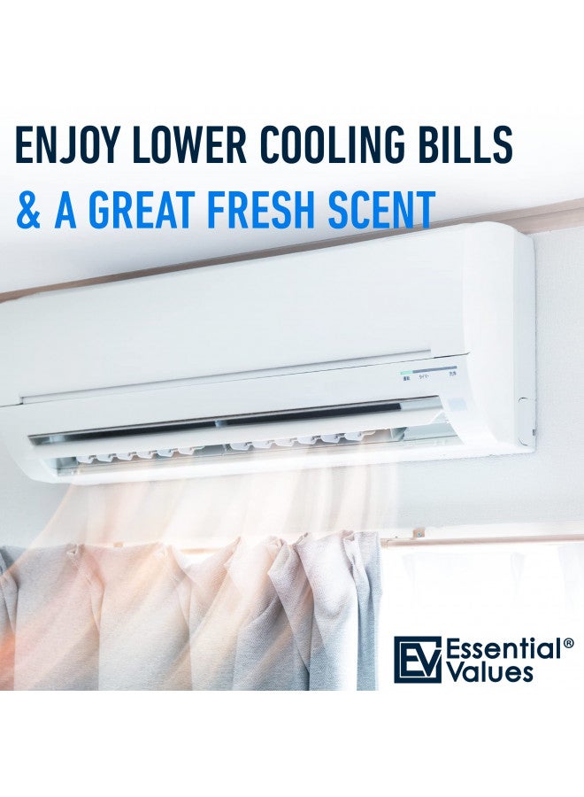 Essential Values Coil Cleaner for AC Unit (Gallon) | AC Coil Cleaner That is Non Foam Formula for Condenser Coils - Heavy Duty Professional Grade & Compatible with Commercial & Residential Air Conditioning Units - Image 1