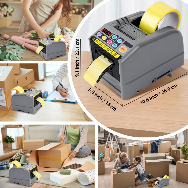 Visonx Ribbon Cutting Machine, 39.9 Inches Advanced Automatic Tape Dispenser, Ideal for Shipping, Gift Wrapping, Schools, Restaurants, Businesses, Homes - Image 5