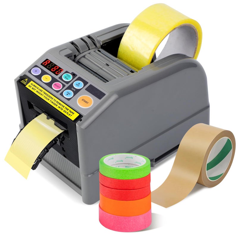 Visonx Ribbon Cutting Machine, 39.9 Inches Advanced Automatic Tape Dispenser, Ideal for Shipping, Gift Wrapping, Schools, Restaurants, Businesses, Homes - Image 1