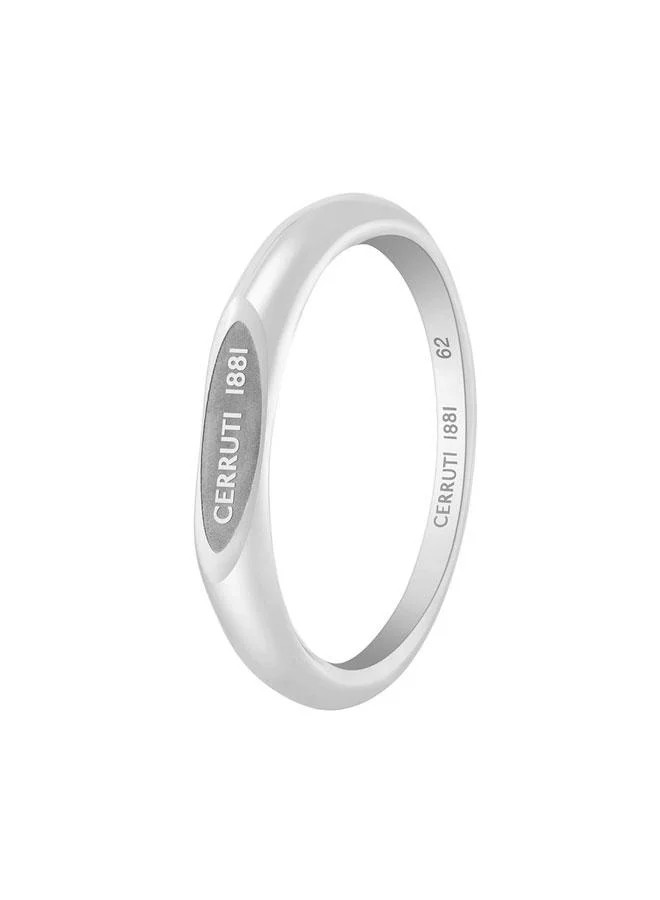 شيروتي 1881 Luigi Stainless Steel Ring for Men 62mm