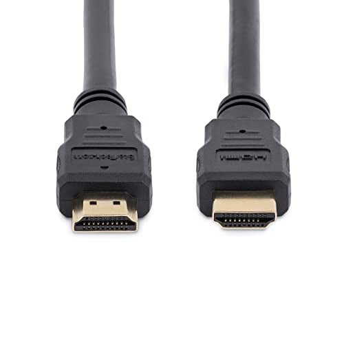StarTech.com 0.3m 1ft Short High Speed HDMI Cable - Ultra HD 4k x 2k HDMI Cable - HDMI M/M - 30cm HDMI 1.4 Cable - Audio/Video Gold-Plated (HDMM30CM),Black - Image 4