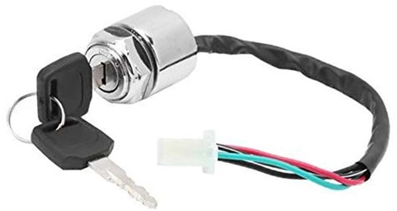 Yurefax Universal Ignition Switch Set with 2 Keys - Image 1