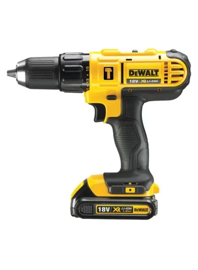 DEWALT 13mm-18v Yellow/Black Cordless Drill Driver-dw776 - Image 2