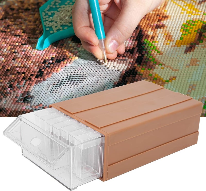 Rhinestone Storage Box DIY Drawer Type PP Container for Craft Organization - Image 5