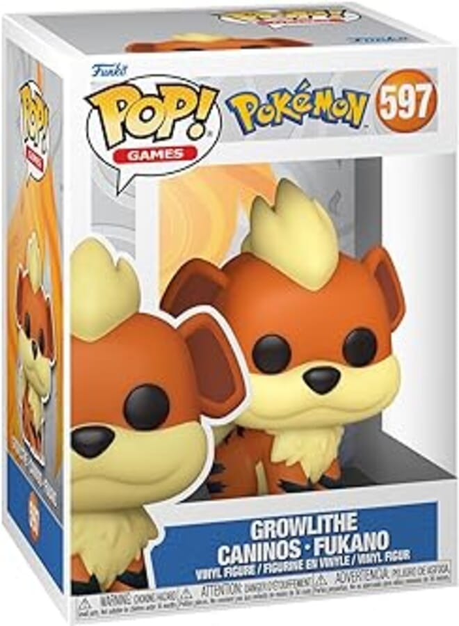 Funko POP! Games: Pokemon - Growlithe - Collectable Vinyl Figure - Gift Idea - Official Merchandise - Toys for Kids & Adults - Video Games Fans - Model Figure for Collectors and Display