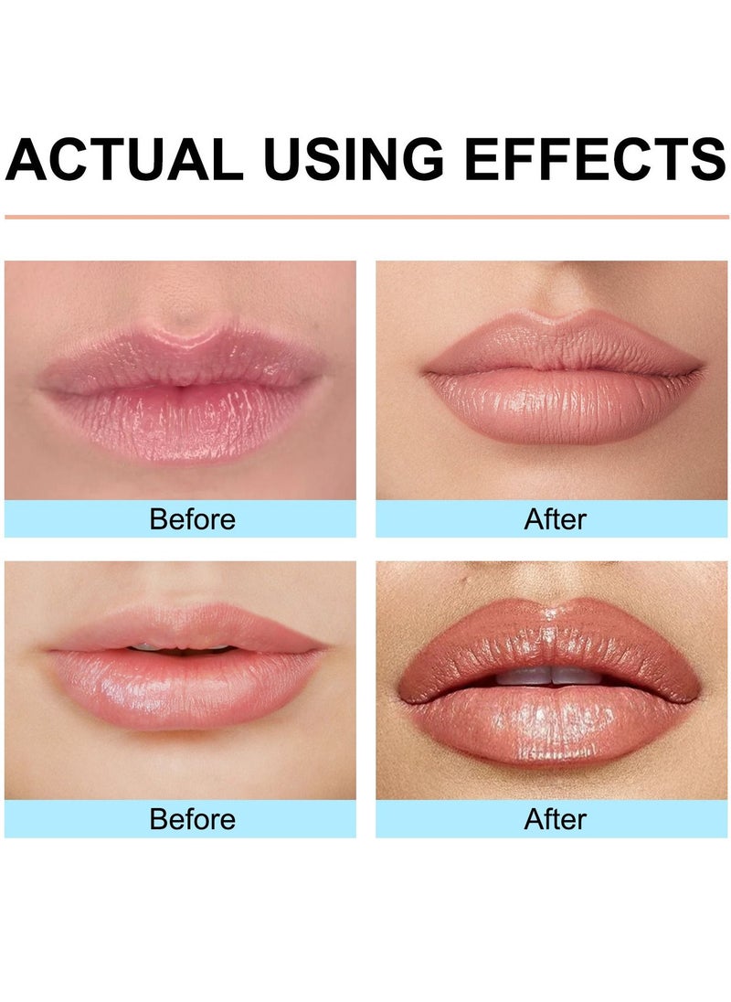 OUHOE - 2-in-1 Lip Liner Pencil For Sculpting and Filling, Long-Lasting Intense Color - Image 1