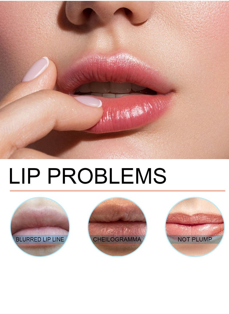 OUHOE - 2-in-1 Lip Liner Pencil For Sculpting and Filling, Long-Lasting Intense Color - Image 1