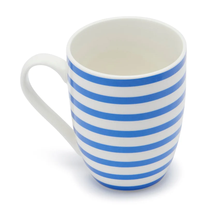 Coincasa Coincasa Striped New Bone China Mug