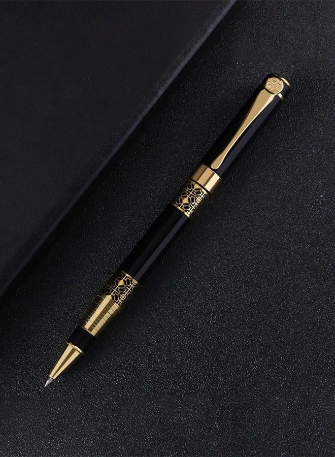 Generic Ballpoint Pen Black with 2 Ink Refill,business pens,Luxury Pen,Best Ball Pen Gift Set for Men & Women Professional Executive,Office Classy Gift Box (Black)  - Image 4