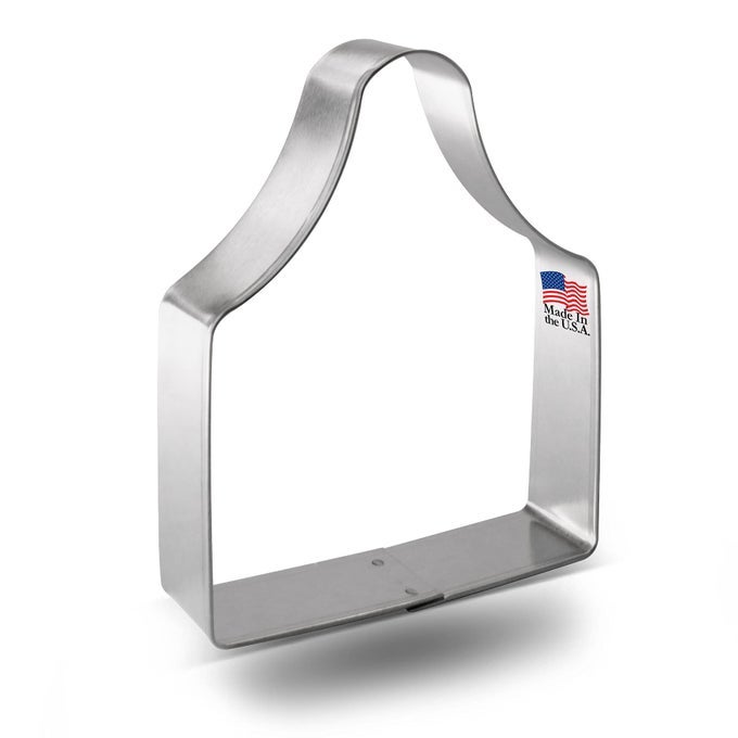 BREAD BOARD COOKIE CUTTER 4 INCH MADE IN THE USA COOKIE CUTTERS TIN PLATED STEEL EAR TAG COOKIE MOLD