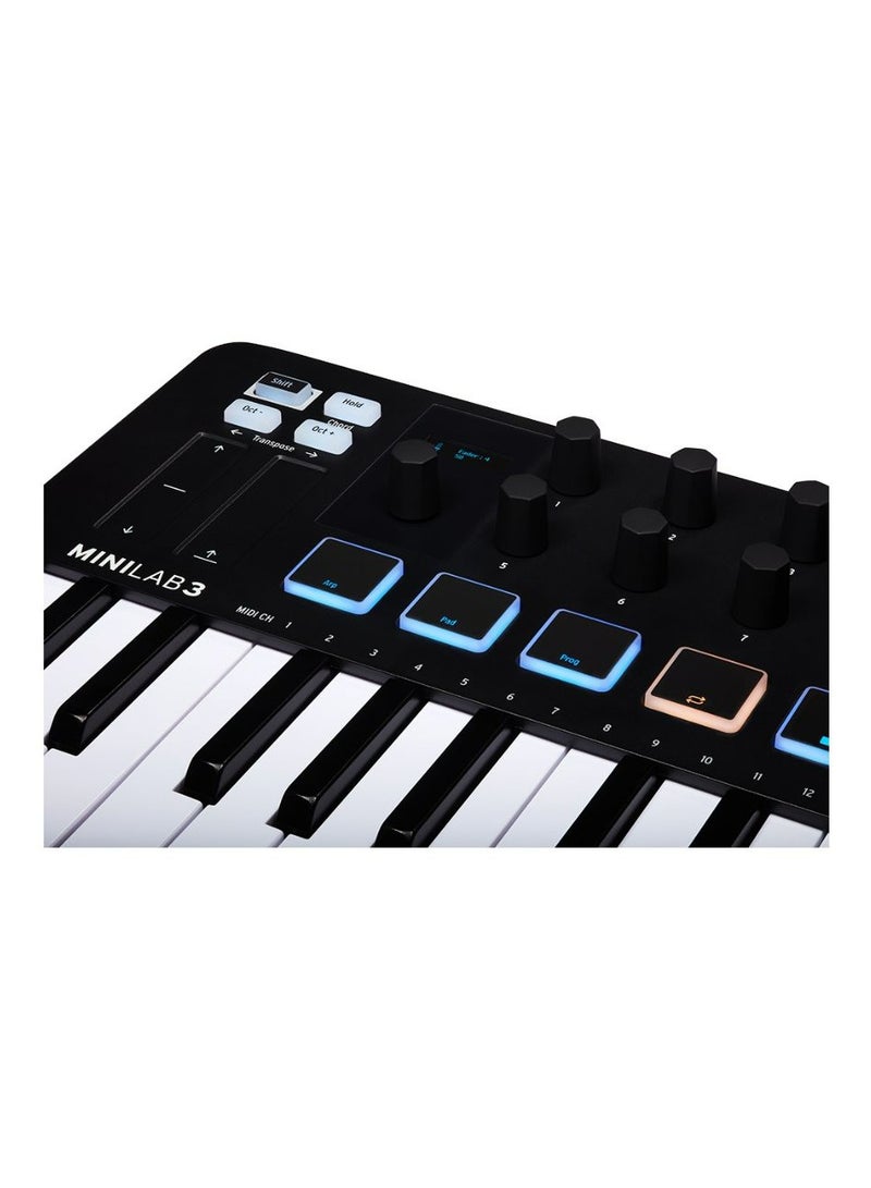 Arturia MiniLab MK3 25 Slim-key Controller- Black - Image 3
