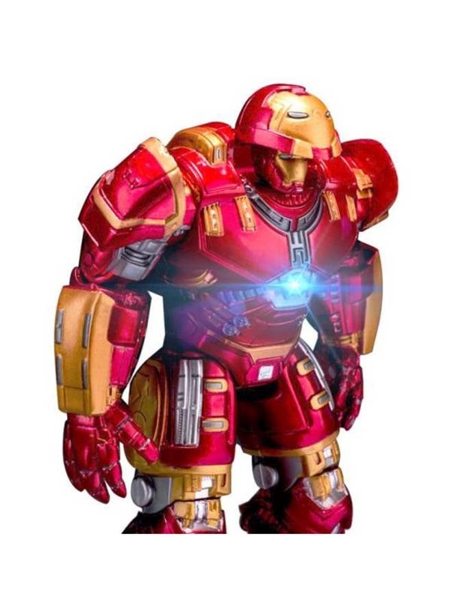 HALAMODO Avengers 2 Iron Man Hulkbuster Action Figure - 18cm Collectible Toy Light-Up Chest & Removable Armor for Kids Ages 4+, Collectors & Display - Image 4