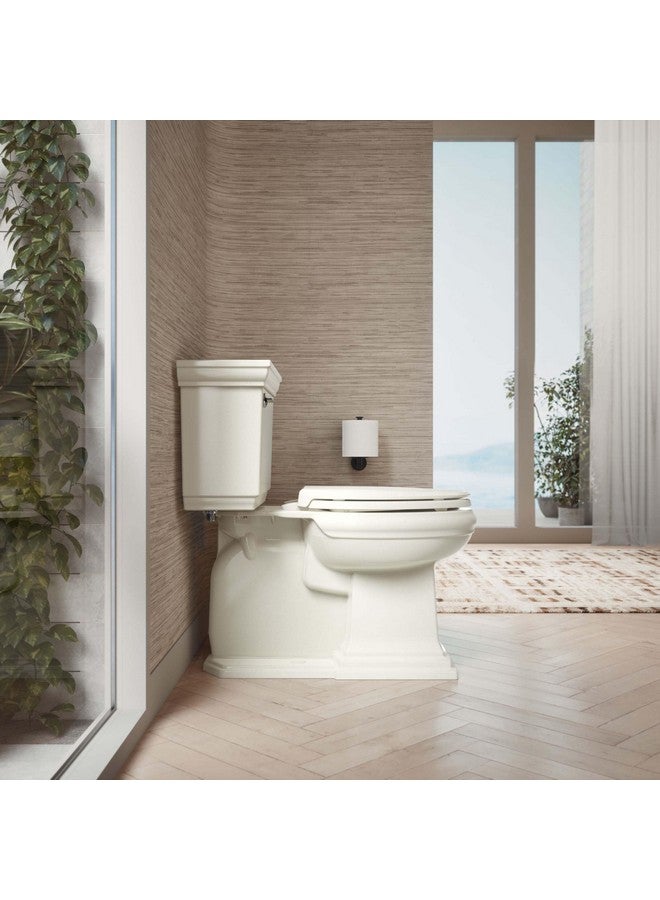 Kohler KOHLER 4636-RL-47 Cachet ReadyLatch Elongated Toilet Seat, Quiet-Close Lid, Contoured Seat, Grip-Tight Bumpers and Installation Hardware, Almond - Image 3