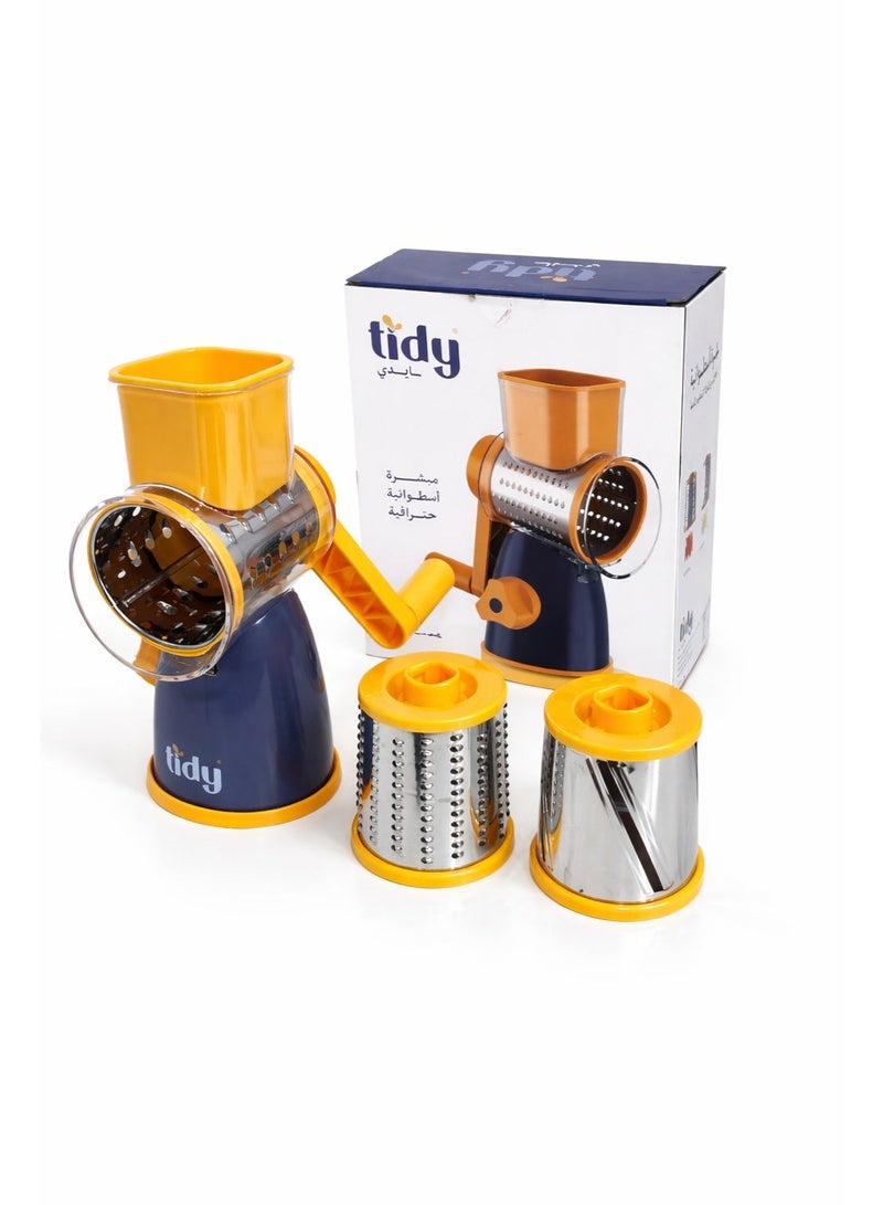 تيدي قطّاعة خضار يدوية مزودة بمقبض مريح وشفرات حادة متعددة لتقطيع الخضروات - Image 1