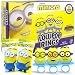 Imaginings 3 Minions Lollipop Rings Individually Wrapped Candy for Birthday Party Favors Assorted Flavors and Characters 18 Suckers - Image 4