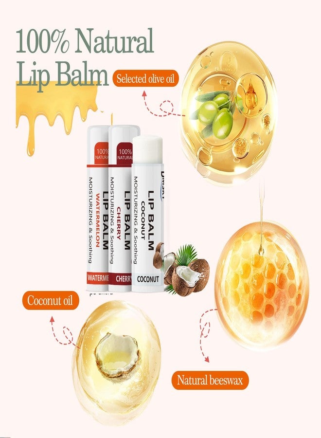 Dmsky Lip Balm Bulk, Fruit Lip Balm Variety Pack, Hydrating Lip Balm for Men Women Kids, 0.15 OZ, 88 count (Pack of 1) - Image 4