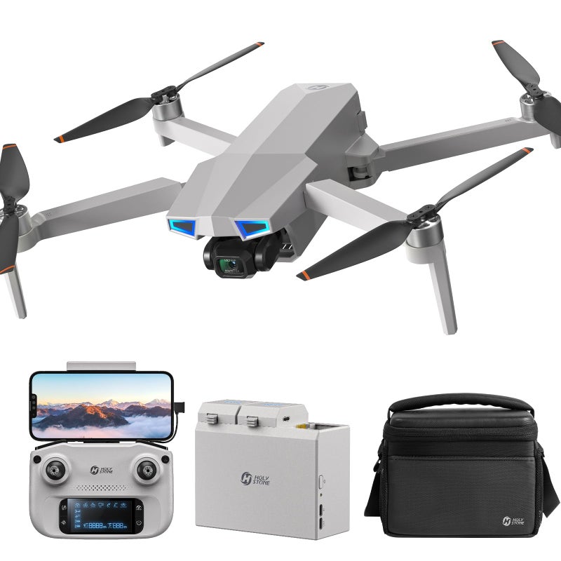Holy Stone HS790 GPS 6K Camera Drone with 3 Axis Gimbal FPV RC Quadcopter Drones with Camera for Adults 4K30FPS Video 9KM30000ft Transmission Follow Me AI Night Shot AI QuickShots 60Min Flight - Image 2